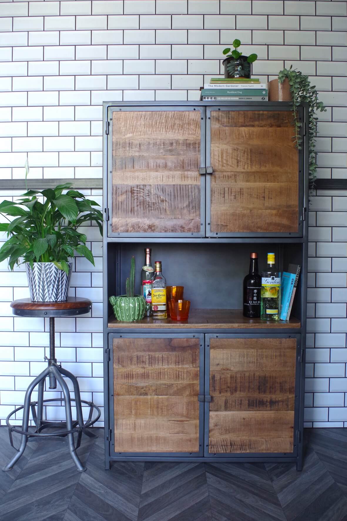 Industrial Drinks Cabinet