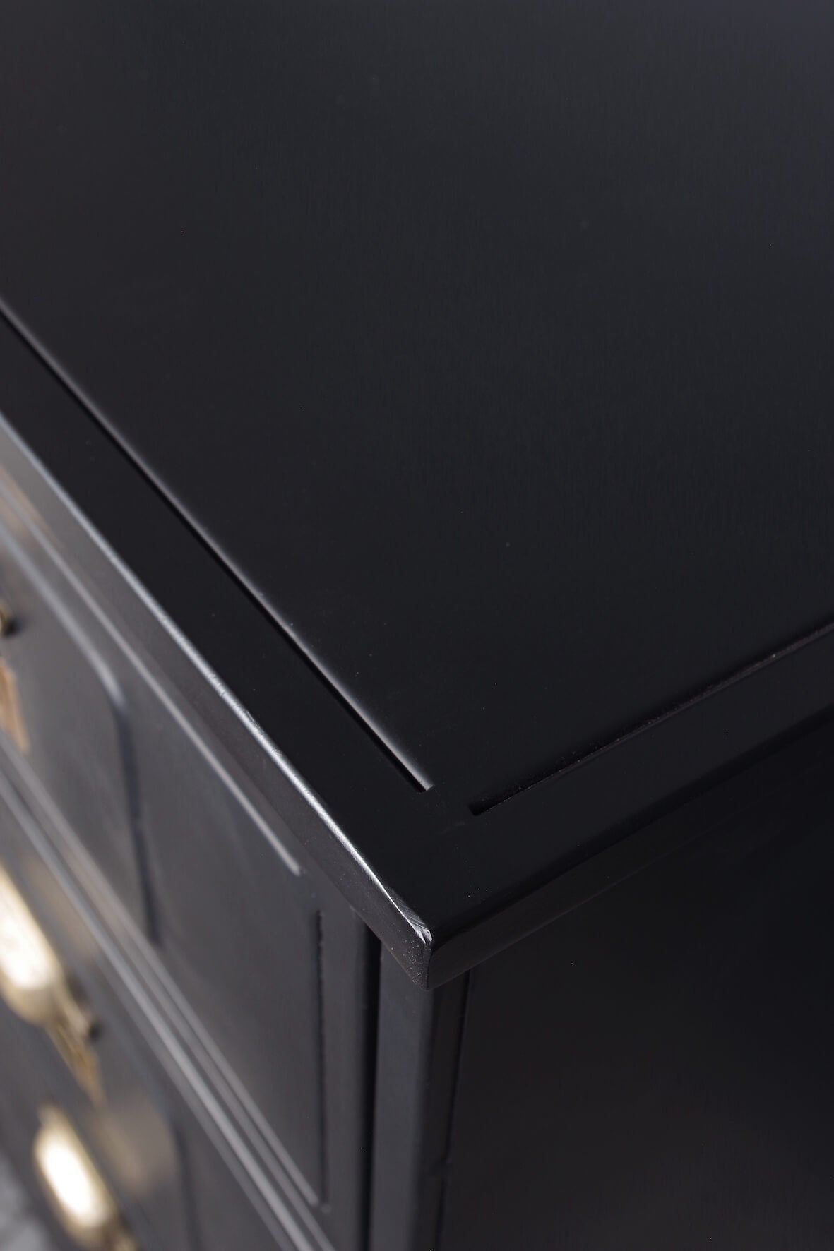 Industrial Metal Sideboard - Matt Black