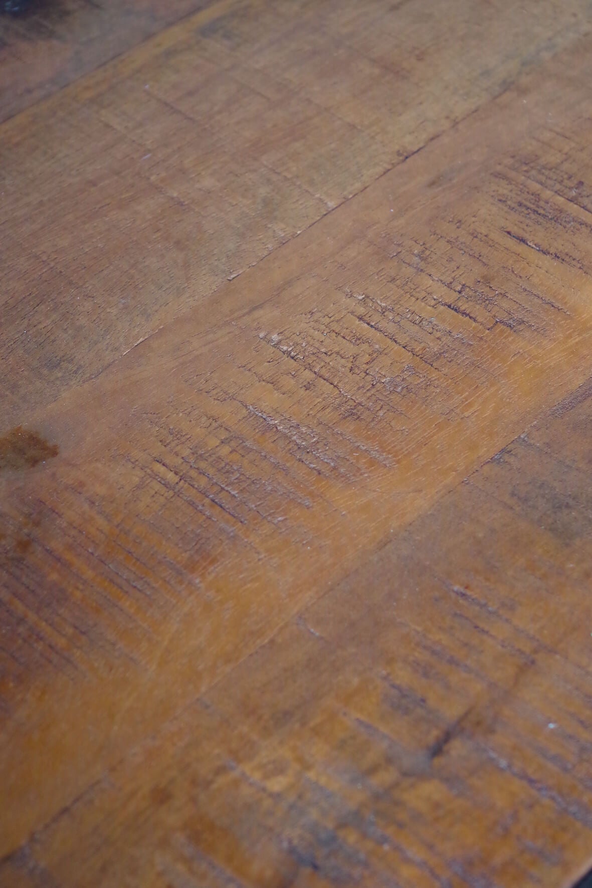 Rustic Saw Cut Ladder Drawers